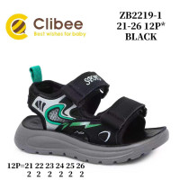 Босоніжки дитячі Clibee ZB2219-1 black 21-26