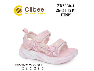 Босоніжки дитячі Clibee ZB2330-1 pink 26-31