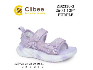 Босоніжки дитячі Clibee ZB2330-3 purple 26-31