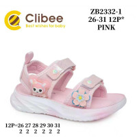 Босоніжки дитячі Clibee ZB2332-1 pink 26-31