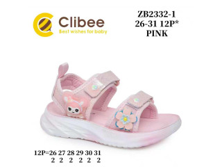 Босоніжки дитячі Clibee ZB2332-1 pink 26-31