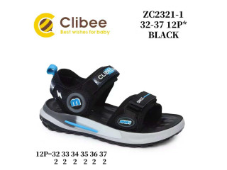 Босоніжки дитячі Clibee ZC2321-1 black 32-37