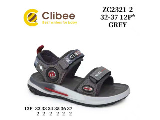 Босоніжки дитячі Clibee ZC2321-2 grey 32-37