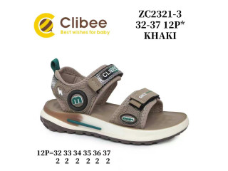 Босоніжки дитячі Clibee ZC2321-3 khaki 32-37