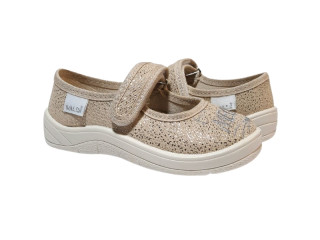 Аліна 24-30 бежева, бежева підошва