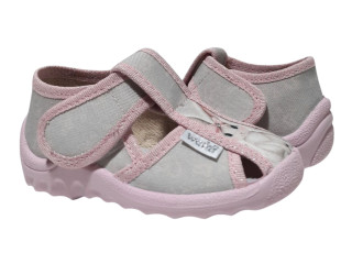 Маша 21-27 пудра, білий зайчик по-розмірно