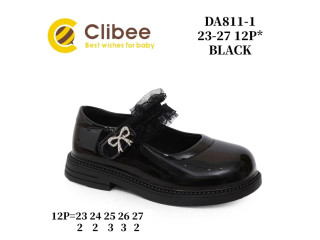Туфлі Clibee DA811-1 black 23-27