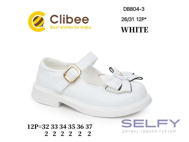 Туфли Clibee DB804-3 white 26-31, Фото 1