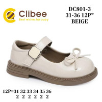 Туфлі дитячі Clibee DC801-3 beige 31-36