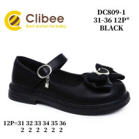 Туфлі дитячі Clibee DC809-1 black 31-36