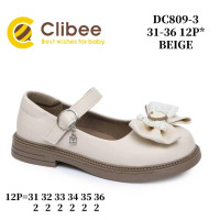 Туфлі дитячі Clibee DC809-3 beige 31-36