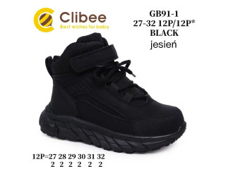Черевики дитячі Clibee GB91-1 black 27-32