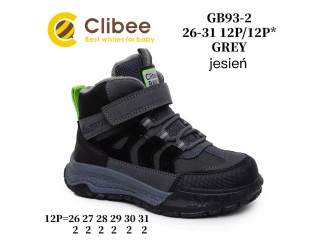 Черевики дитячі Clibee GB93-2 grey 26-31