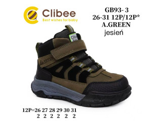 Ботинки детские Clibee GB91-3 a.green 26-31