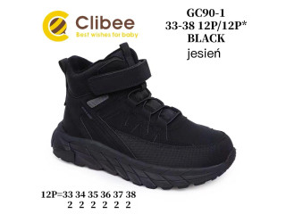Черевики дитячі Clibee GC90-1 black 33-38