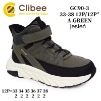 Черевики дитячі Clibee GC90-3 a.green 33-38