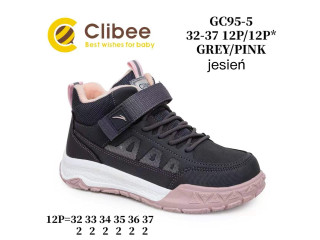 Черевики дитячі Clibee GC95-5 grey-pink 32-37