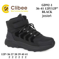 Черевики дитячі Clibee GD92-1 black 36-41