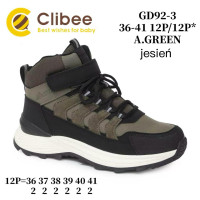 Черевики дитячі Clibee GD92-3 a.green 36-41