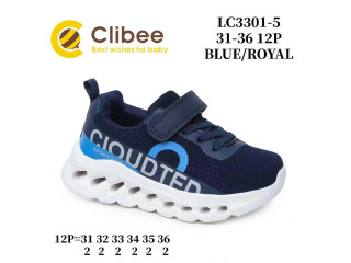 Кроссовки детские Clibee LB3301-5 blue-royal 31-36