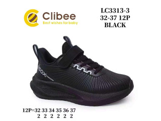 Кросівки дитячі Clibee LB3313-3 black 32-37