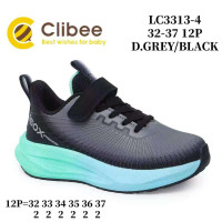 Кросівки дитячі Clibee LB3313-4 d.grey-black 32-37