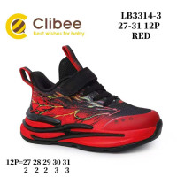 Кросівки дитячі Clibee LB3314-3 red 27-31