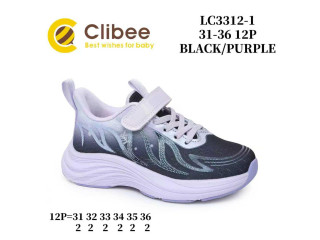 Кросівки дитячі Clibee LC3312-3 purple 31-36