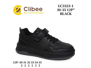 Кросівки дитячі Clibee LC3323-1 black 30-35