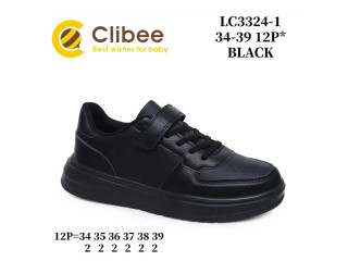 Кросівки дитячі Clibee LC3324-1 black 34-39