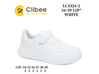 Кросівки дитячі Clibee LC3324-2 white 34-39