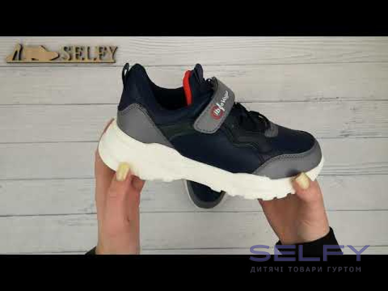 Кросівки дитячі Clibee F893 grey-blue 32-37, Фото 4