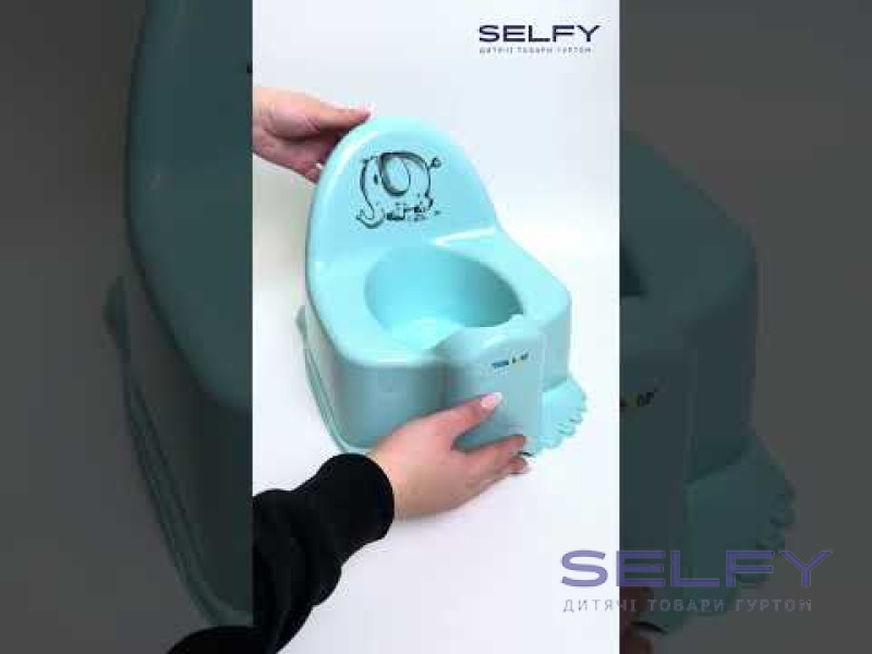 Горщик дитячий Bunny mint, Фото 3