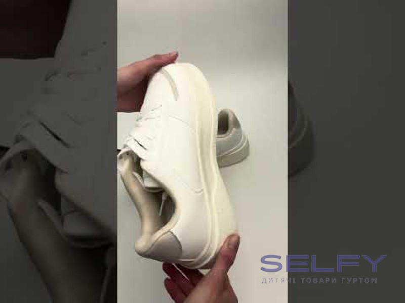 Кроссовки детские Clibee AD5520-1 white 35-40, Фото 3