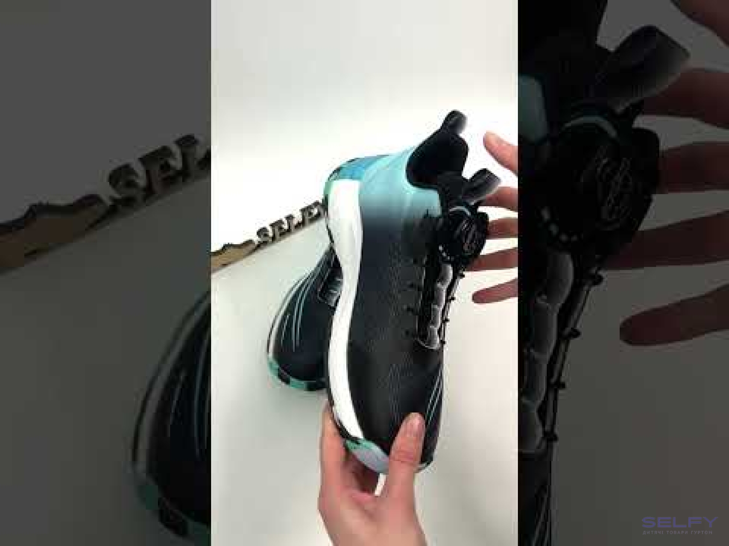 Кросівки дитячі Apawwa ABC0723R black-navy 33-38, Фото 3