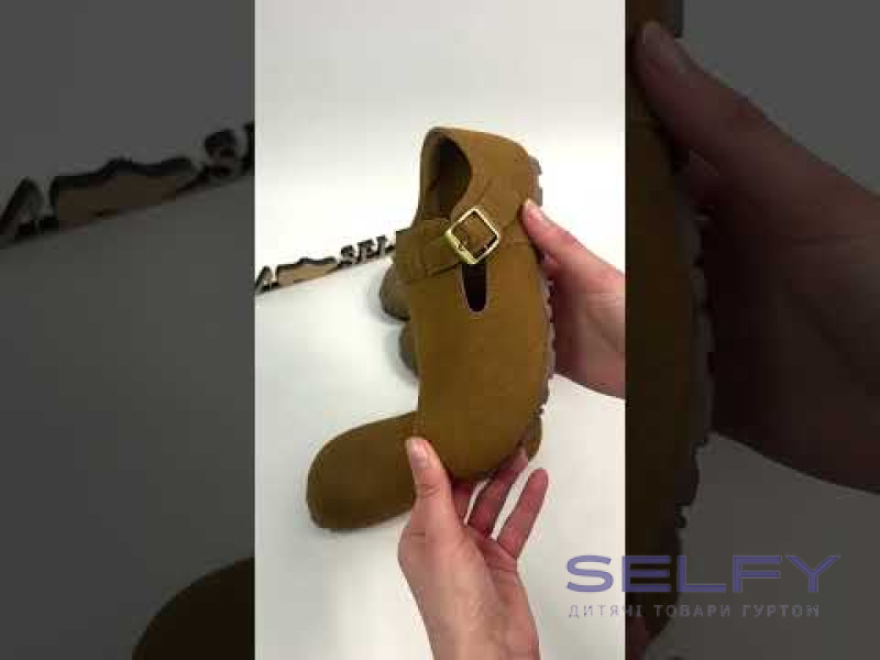 Туфли детские Apawwa ABC1023R brown 30-37, Фото 3