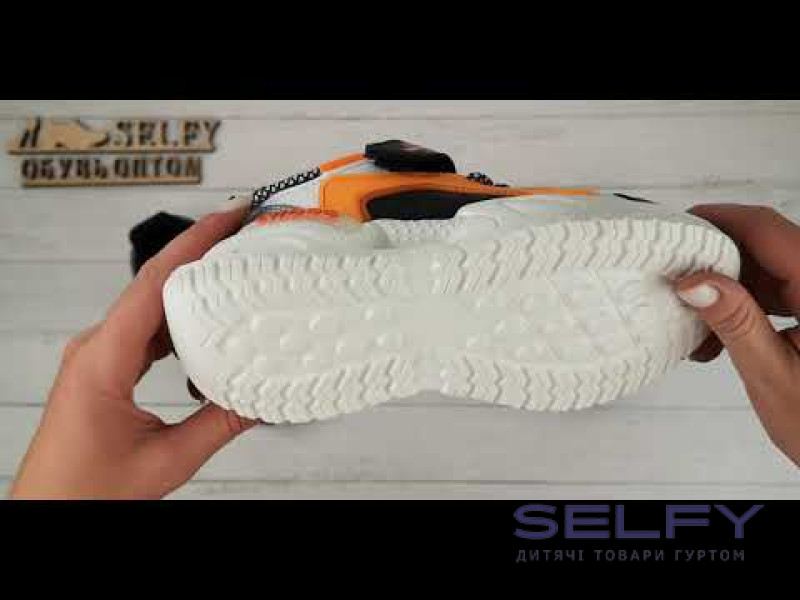 Кросівки дитячі Clibee L-300 black-orange 32-37, Фото 3