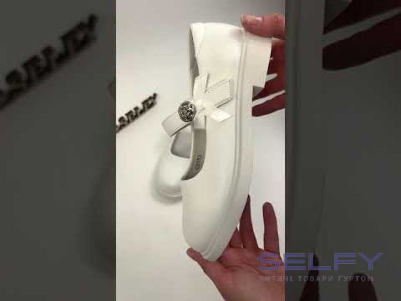 Туфли детские Apawwa ABC0753P white 30-35, Фото 3