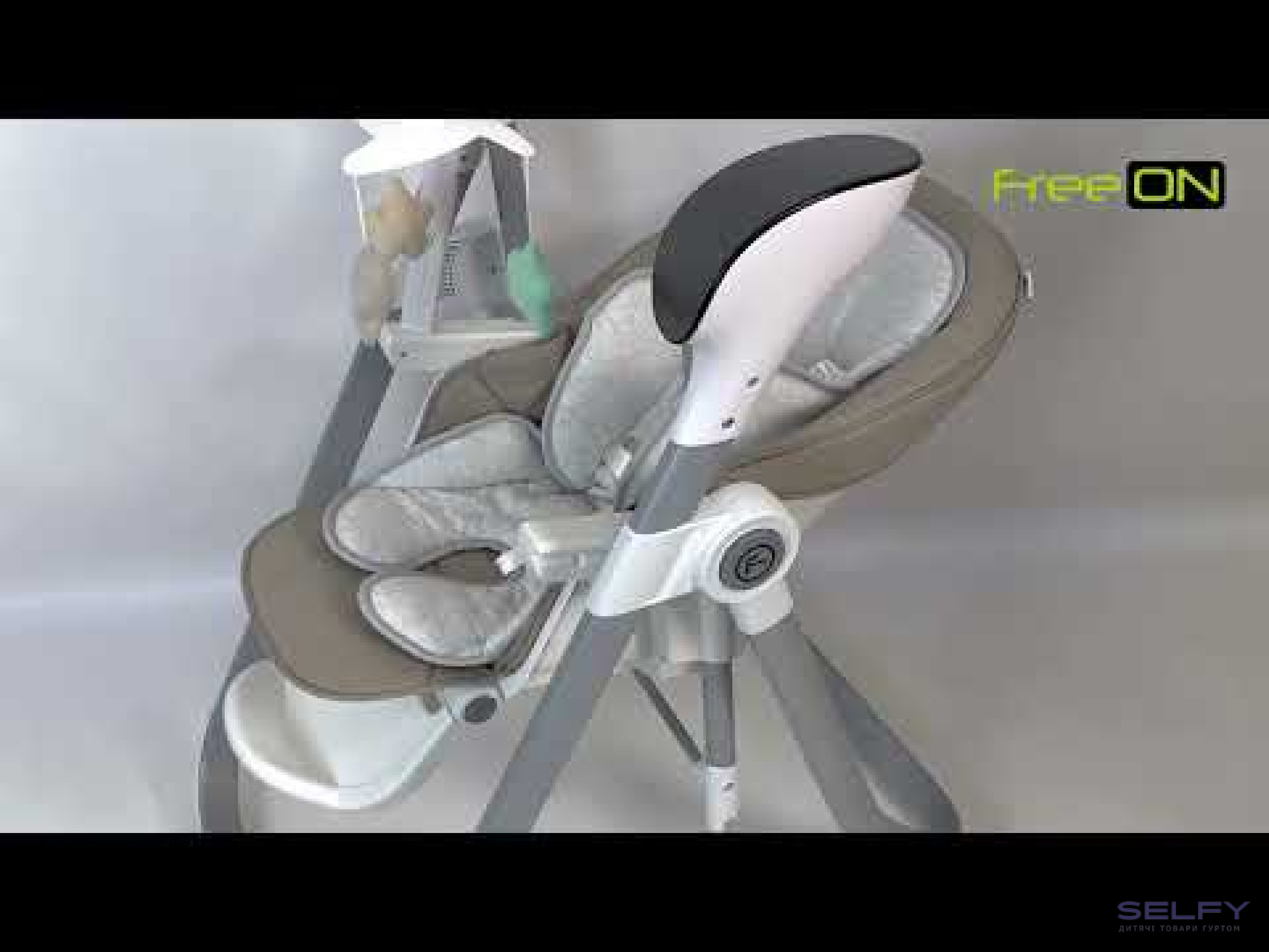 Стілець для годування дитини FreeON 3 in 1 Oli Deluxe, beige, Фото 6