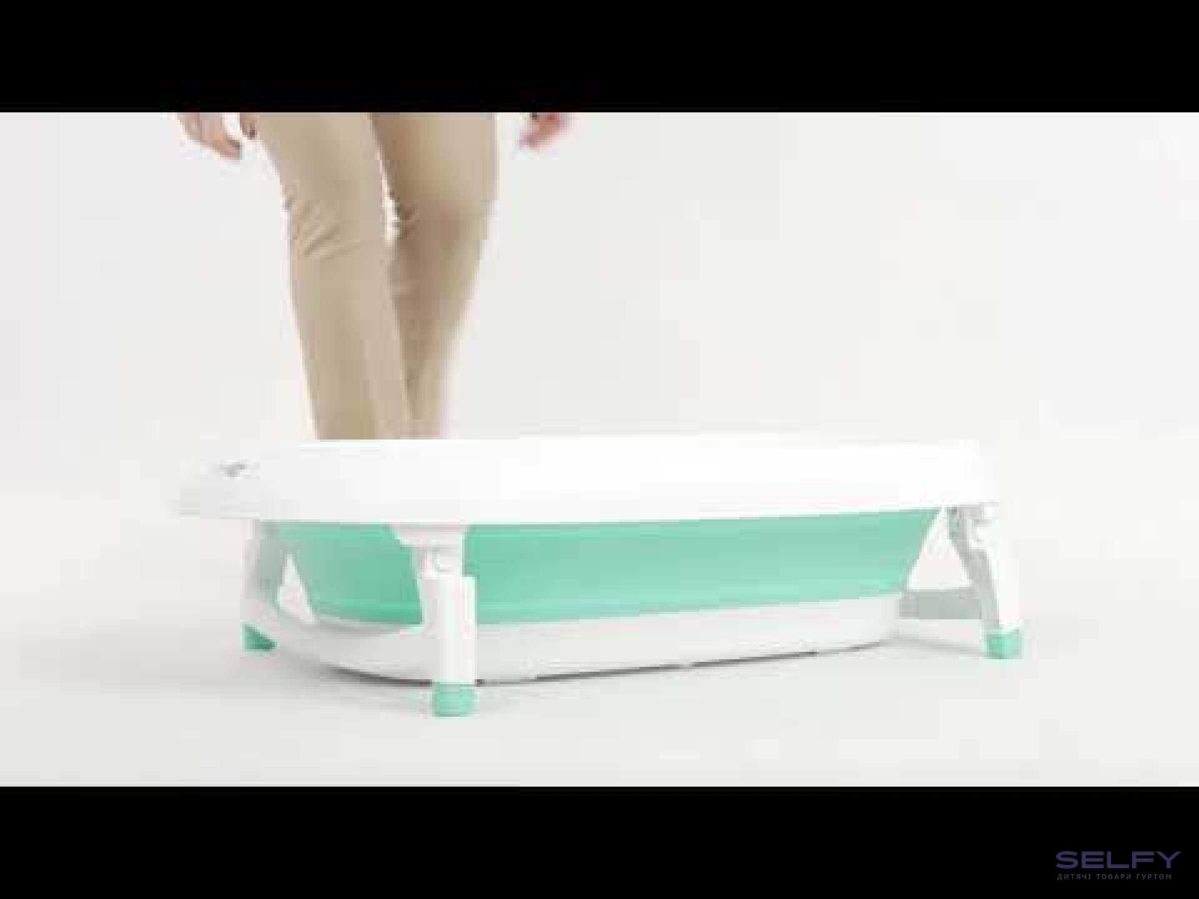 Ванна складна дитяча FreeON foldable Grey-White, Фото 6