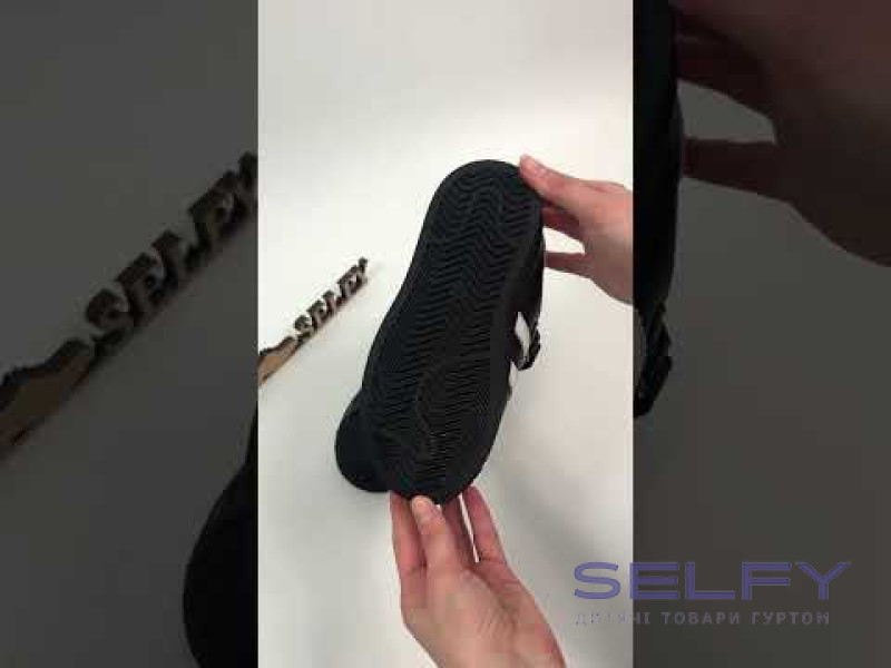 Кроссовки детские Apawwa ABC1793R black 29-36, Фото 3