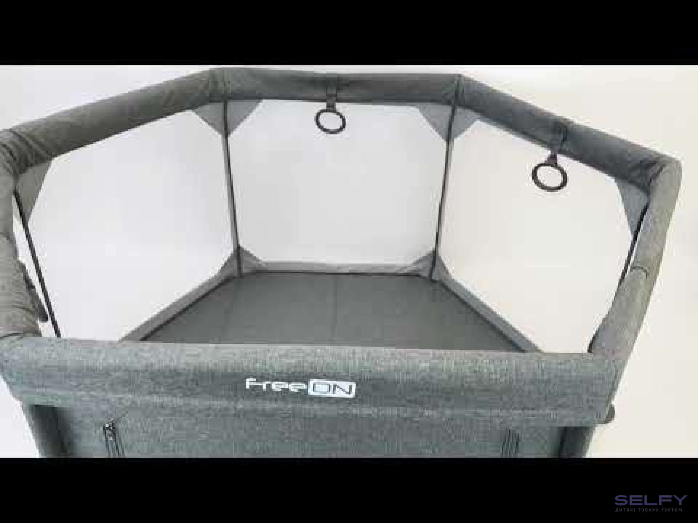 Манеж для ребенка FreeON Hexagon, grey, Фото 6
