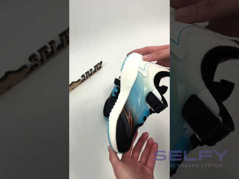 Кроссовки детские Apawwa ABC0502P black-navy 26-31, Фото 3