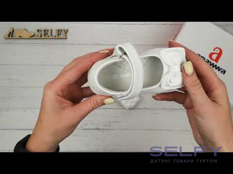 Туфли детские Apawwa NC170 white 20-25, Фото 4