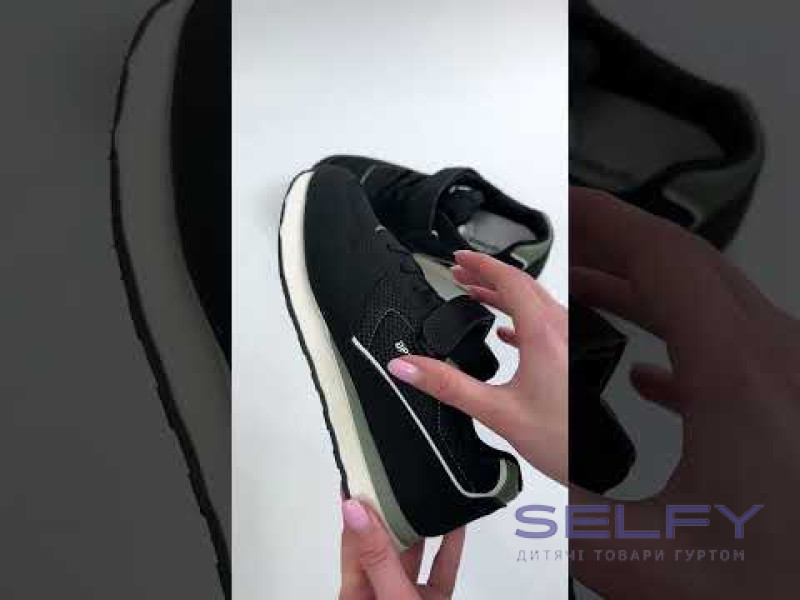 Кросівки дитячі Apawwa ABC1923P black 32-37, Фото 3