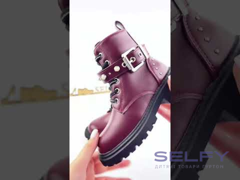Черевики зимові Clibee H333 wine 26-31, Фото 3