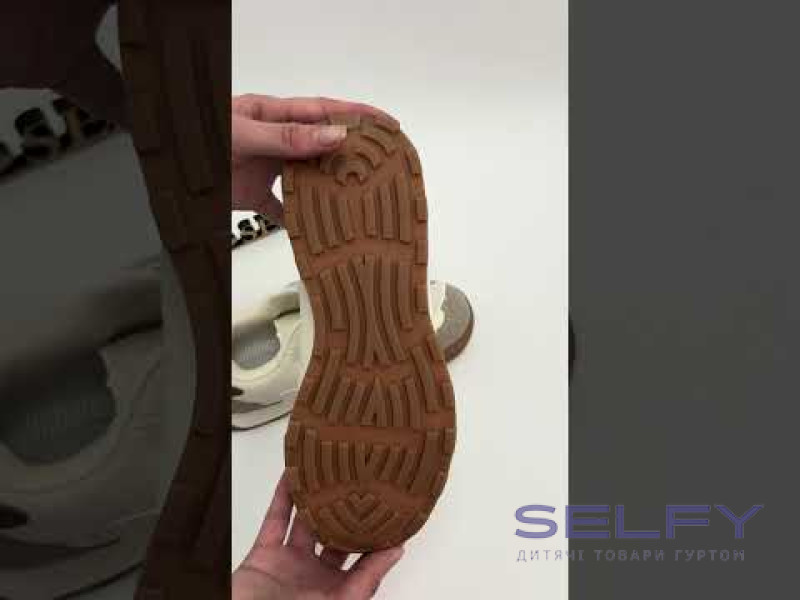 Кросівки дитячі Clibee LC1180-4 khaki-beige-brown 34-39, Фото 3