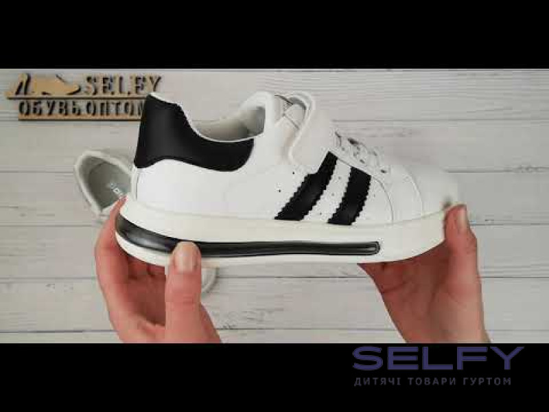 Кроссовки детские Clibee L-504 white-silver 32-37, Фото 3