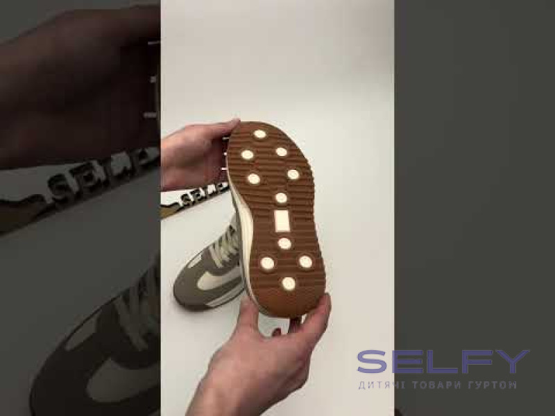 Кросівки дитячі Clibee LC6612-3 beige-khaki 32-37, Фото 3