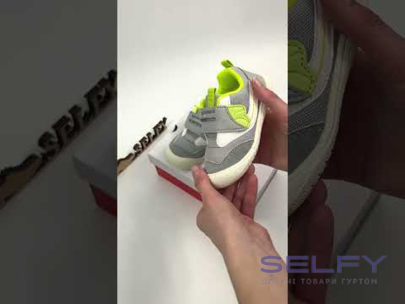 Кросівки дитячі Apawwa ABC1281P grey 20-25, Фото 3